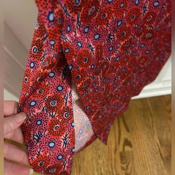 Lela Rose Wide leg floral print pants - Picture 3 of 7